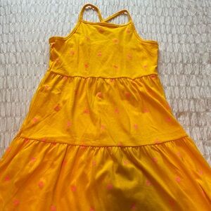Yellow and Pink Kids Dress